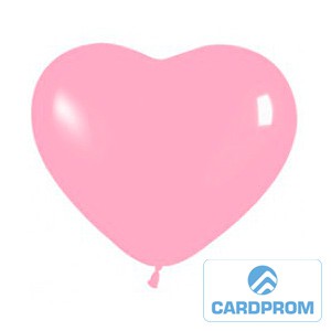 Воздушные фотошары 18см «сердце» (50шт в уп) heart shape