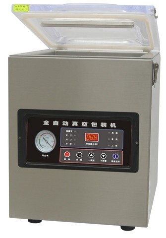 Настольная вакуум-упаковочная машина DZ-500T (нерж.)