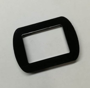 Календарные курсоры магнитные черные прямоугольные Акрил (50 шт.)