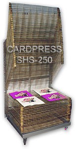 CARDPRESS SHS-250-65-100 металлический стеллаж для сушки оттисков