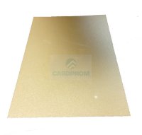 Метал. заготовка для табличек A4 (золото SU20- зеркало., алюминий 0,45мм) лист 20*30 (10шт)