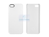 Чехол IP5K11 iPhone cover белый полированный пластик (iPhone 5 )