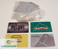 Прозрачные пакетики для пластиковых карт 60х90мм (уп. 500шт)