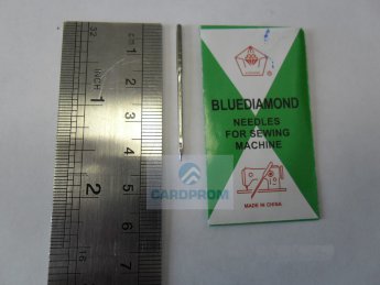 Иглы швейные BlueDiamond (№48) 41мм (уп10 шт)