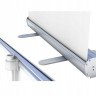 Стенд-стойка, мобильный баннер напольный для рекламы Basic Roller S 85x200см ES-BRS-85200