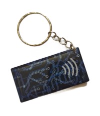 RFID брелок Mifare Plus SE 1k 7b 50x25мм