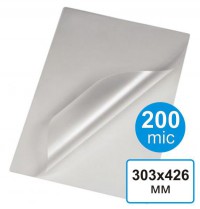 303 х 426 мм х 200 miс (Yu) 50 шт/уп пакетная пленка для ламинирования