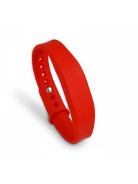 Силиконовый RFID браслет EM-Marine с застежкой HR Красный