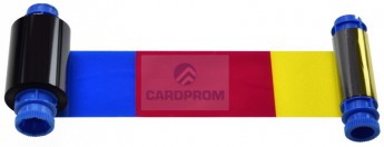 Пятипанельная лента (YMCKК)  для полноцветной печати, 500 отпечатков 800014-980