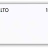 Ключ Карта RFID Salto 1k для гостиничных замков Salto Hotel