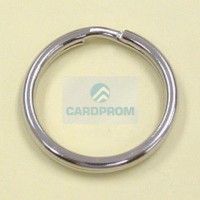 Кольцо для брелоков DR-25 кольцо диаметр 25 мм никель (уп. 100шт)