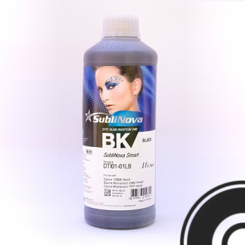 Чернила сублимационные для Epson, InkTec (DTI01-1LB) Black, черные литровые, 1000 мл