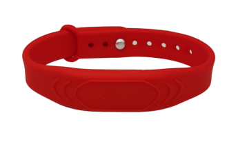 Силиконовый RFID браслет EM Marine с застежкой GD (уп. 10шт) EM Marine Красный