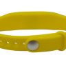 Силиконовый RFID браслет EM-Marine с застежкой GD (уп. 10шт) Желтый