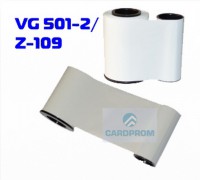 Монохромная белая (white) лента, 1000 отпечатков VG501-2/800015-109