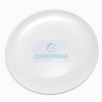 Тарелка 3D 10" SHMP10 (Внеш. D=250mm, внутр. D=150mm) белая для сублимации  (без подставки)