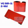 Монохромная красная (mars red) лента, 1000 отпечатков VG501-3/Z-102