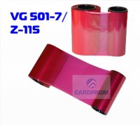 Монохромная розовая (process magenta) лента, 1000 отпечатков VG501-7/Z-115