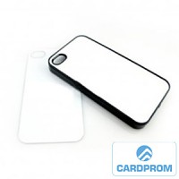 Чехол IP5K02 iPhone cover rubber черный (iPhone 5 резина)