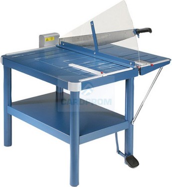 Dahle 580 сабельный резак (815мм х 4мм) пл. щиток, со столом