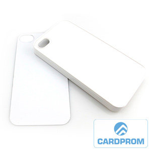 Чехол IPK01 iPhone cover белый (IPhone 4/4S пластик)